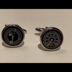 New Gas Tank/Speedometer Chrome Cufflinks